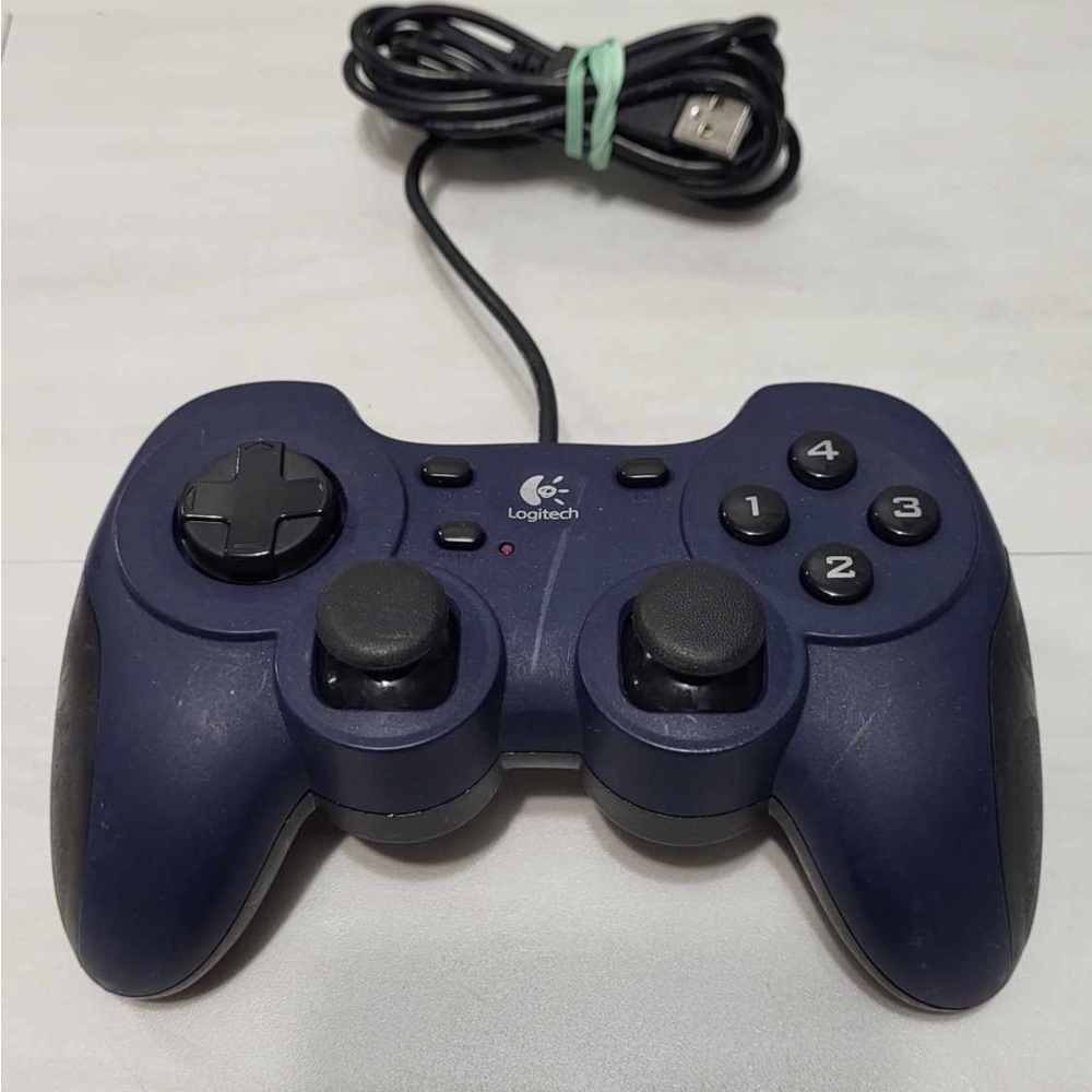 Logitech Dual Action USB game controller G-UF13A - Picture 5 of 6